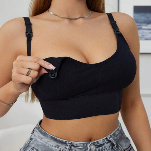 Sujetador de lactancia sin aros para mujeres embarazadas