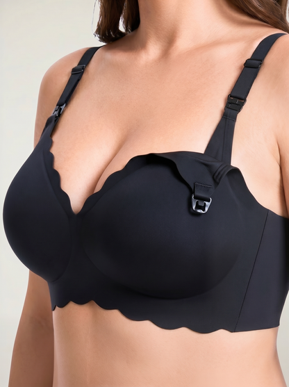 Sujetador de lactancia push-up con estampado floral